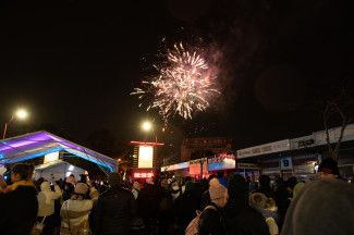 Fireworks at Springvale Snow Fest 2022