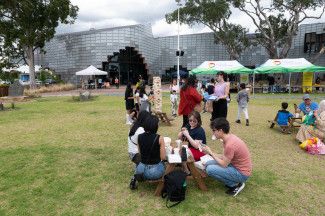 Attendees at the Sustainability Festival 2022