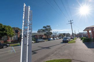 Springvale Community Hospital Interpretive Sign