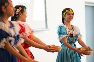 Dancers at the Merle Mitchell AM Memorial event