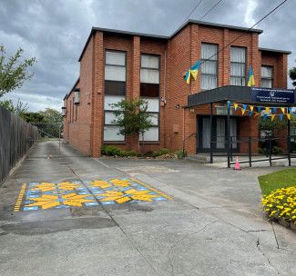 Peace and Harmony for Ukraine mural