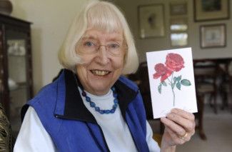 Merle Mitchelle promoting a Multiculturalism Award in 2012