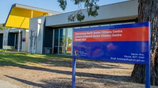 Dandenong North Senior Citizens Centre, Front of  building