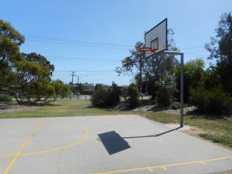 Basketball half court