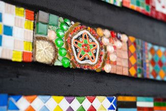 Hanging by a Thread Mosaics for Afghan Women