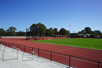 View from pavilion