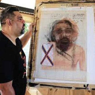 Photograph of the artist