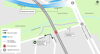 Renaming of parts of Webster Street, Dandenong