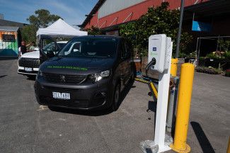 People enjoying the festival.