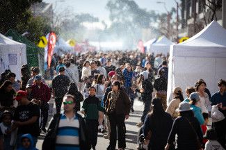 Crowd at Winter Fest