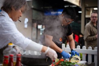 Cooking demonstration