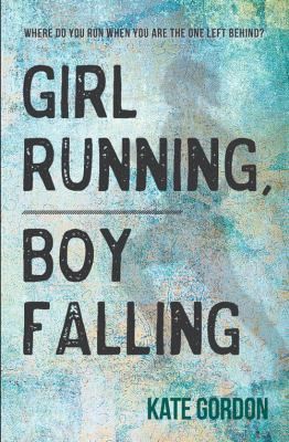 Girl running, boy falling by Kate Gordon