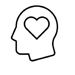 head and heart icon