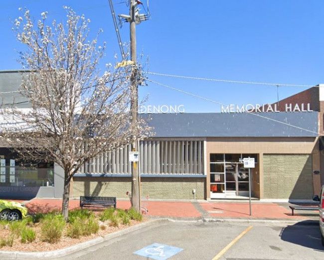 Memorial Hall from the road