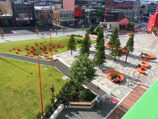 Harmony Square Aerial view