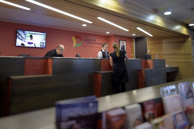 Dandenong Civic Centre, Customer Service Desk