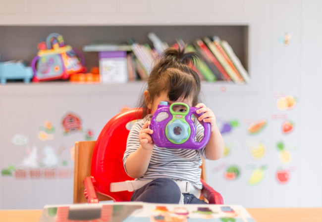 Child playing