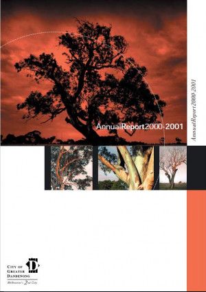 Annual Report 2000-01 Cover