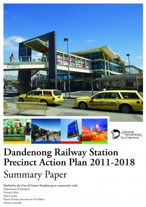 Dandenong Railway Precinct Action Plan Cover