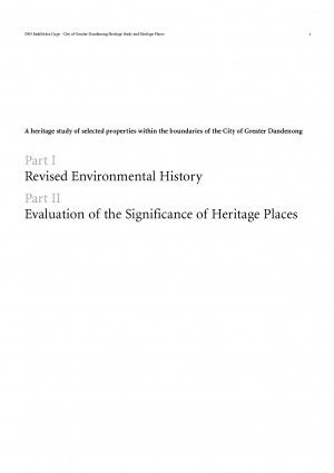 Heritage Study Cover