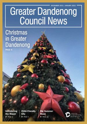 Greater Dandenong Council News December cover