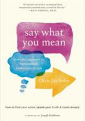 Say What You Mean by Oren Jay Sofer.
