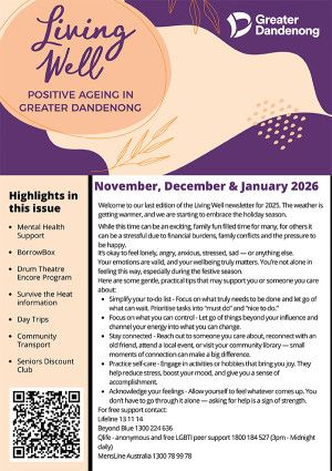 Living Well newsletter